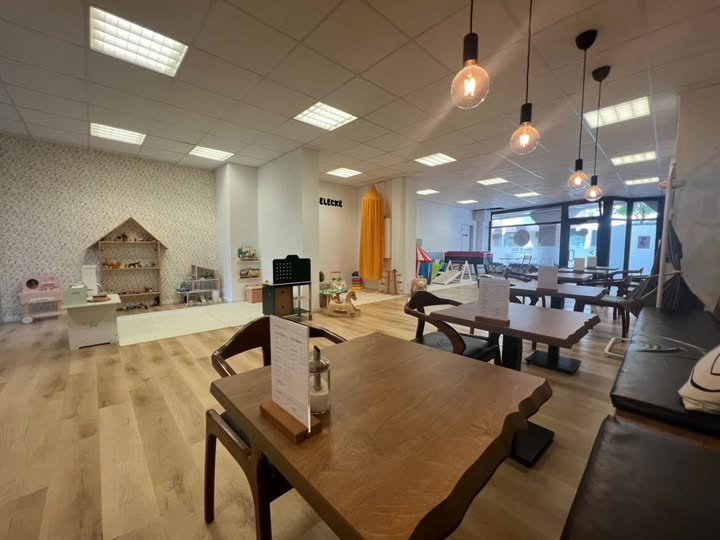 Übersicht der Spielelandschaft direkt am Café